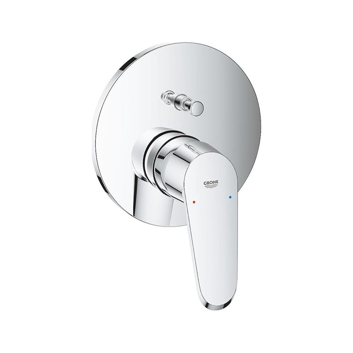Grohe Eurodisc Cosmo 24056002 Gümüş Banyo Bataryası