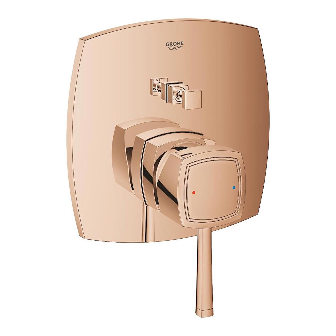 Grohe Grandera 24068DA0 Rose Gold Banyo Bataryası