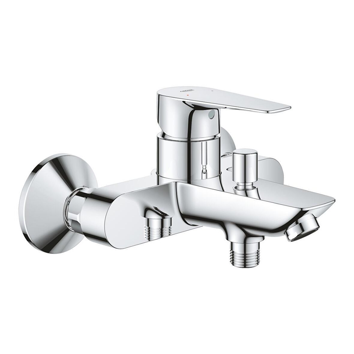 Grohe BauEdge 23605001 Gümüş Banyo Bataryası