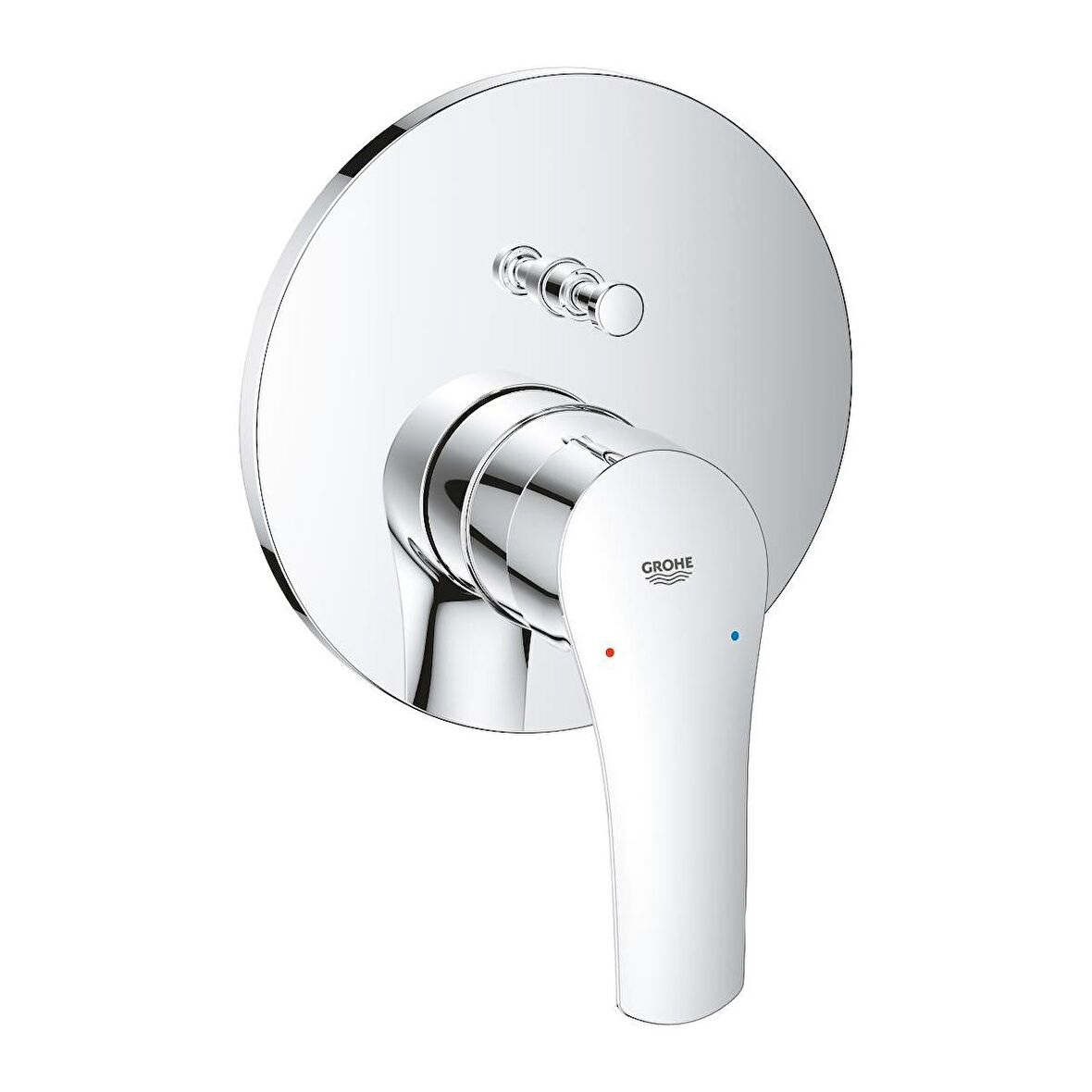 Grohe Eurosmart 24043003 Gümüş Banyo Bataryası