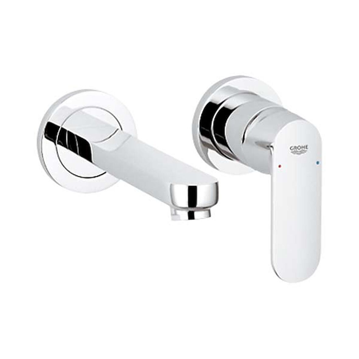 Grohe Eurocosmo İki Delikli Duvardan Lavabo Bataryası - 19381000
