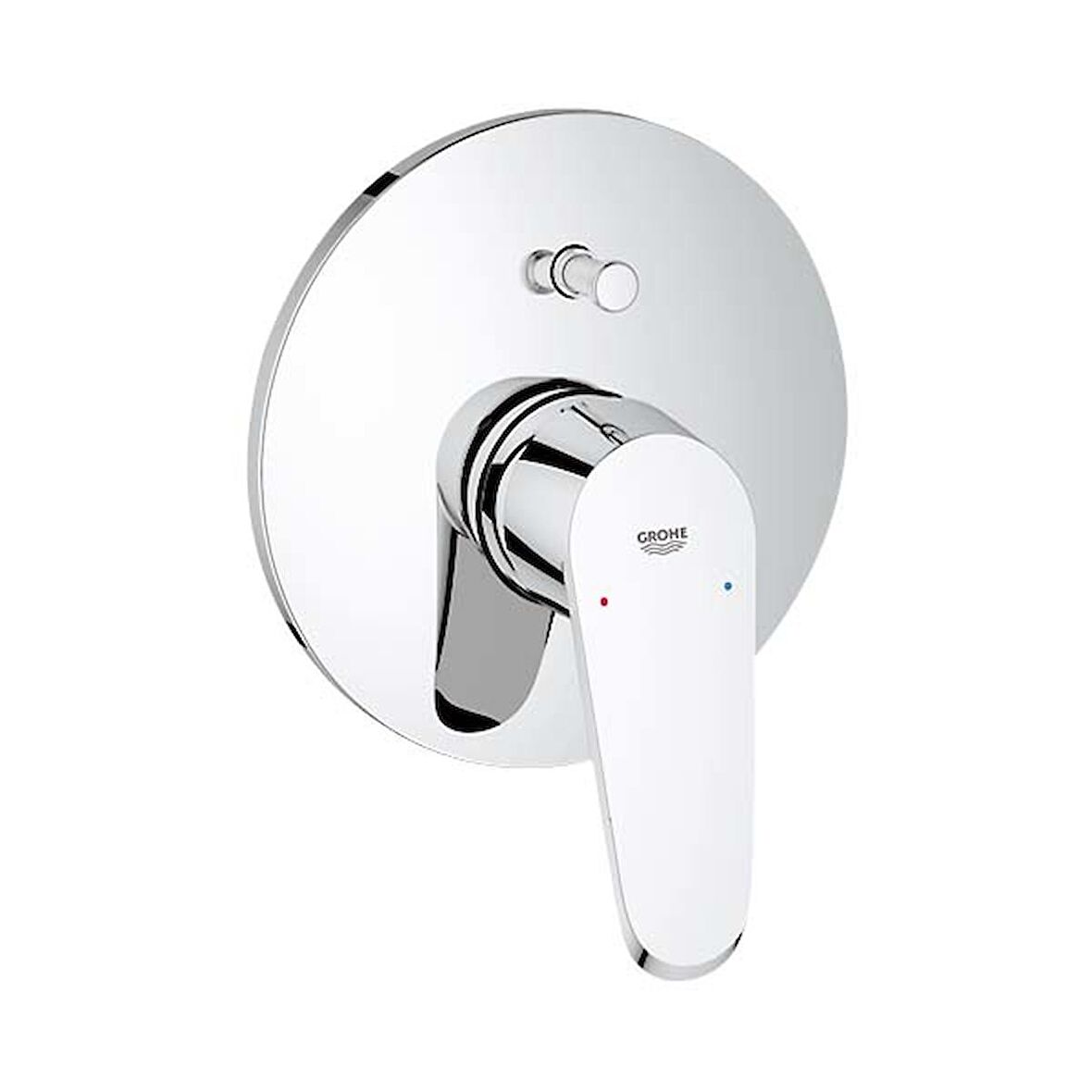 Grohe Eurodisc 19548002 Gümüş Banyo Bataryası