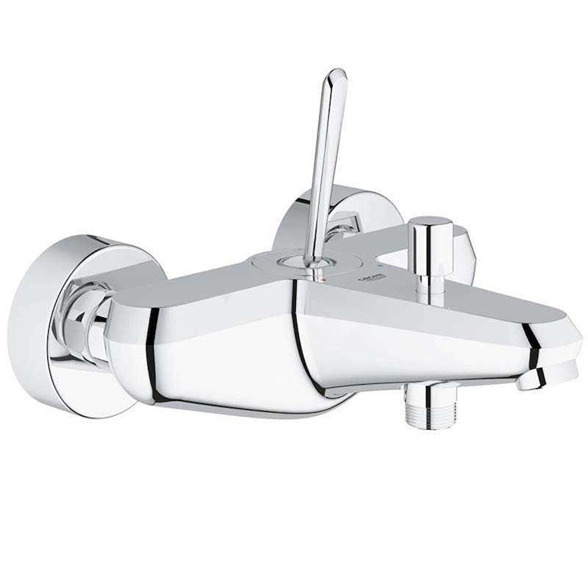 Grohe Eurodisc Joy 23431000 Gümüş Banyo Bataryası