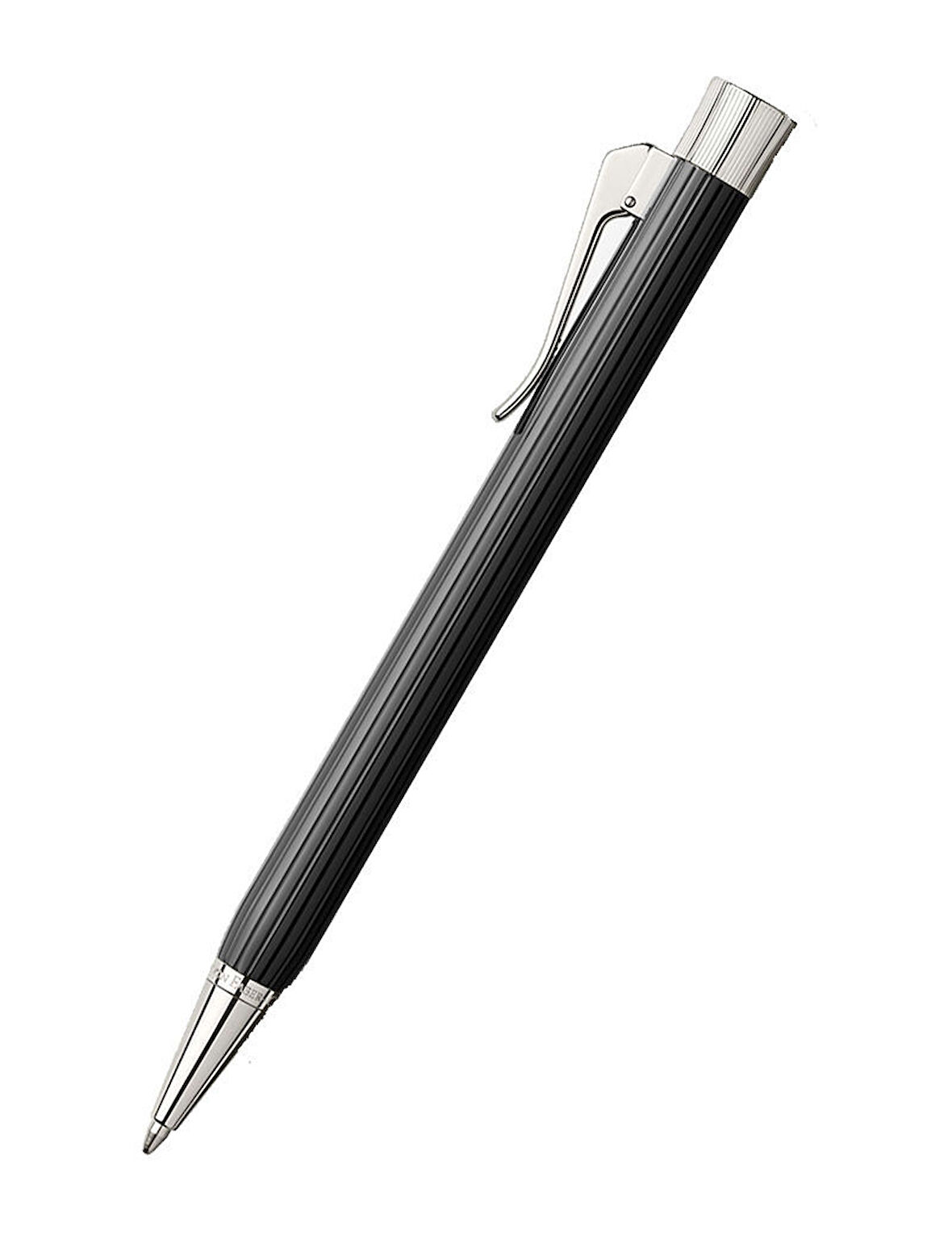 Graf Von Faber-castell Intuition Ribbed Black Tükenmez Kalem 156233