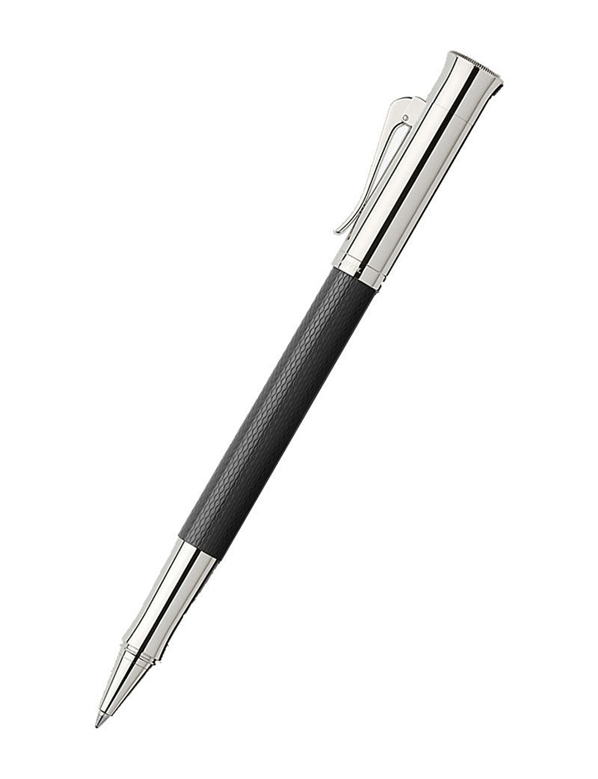 Graf von Faber-Castell Guilloche Black Roller Kalem 146510