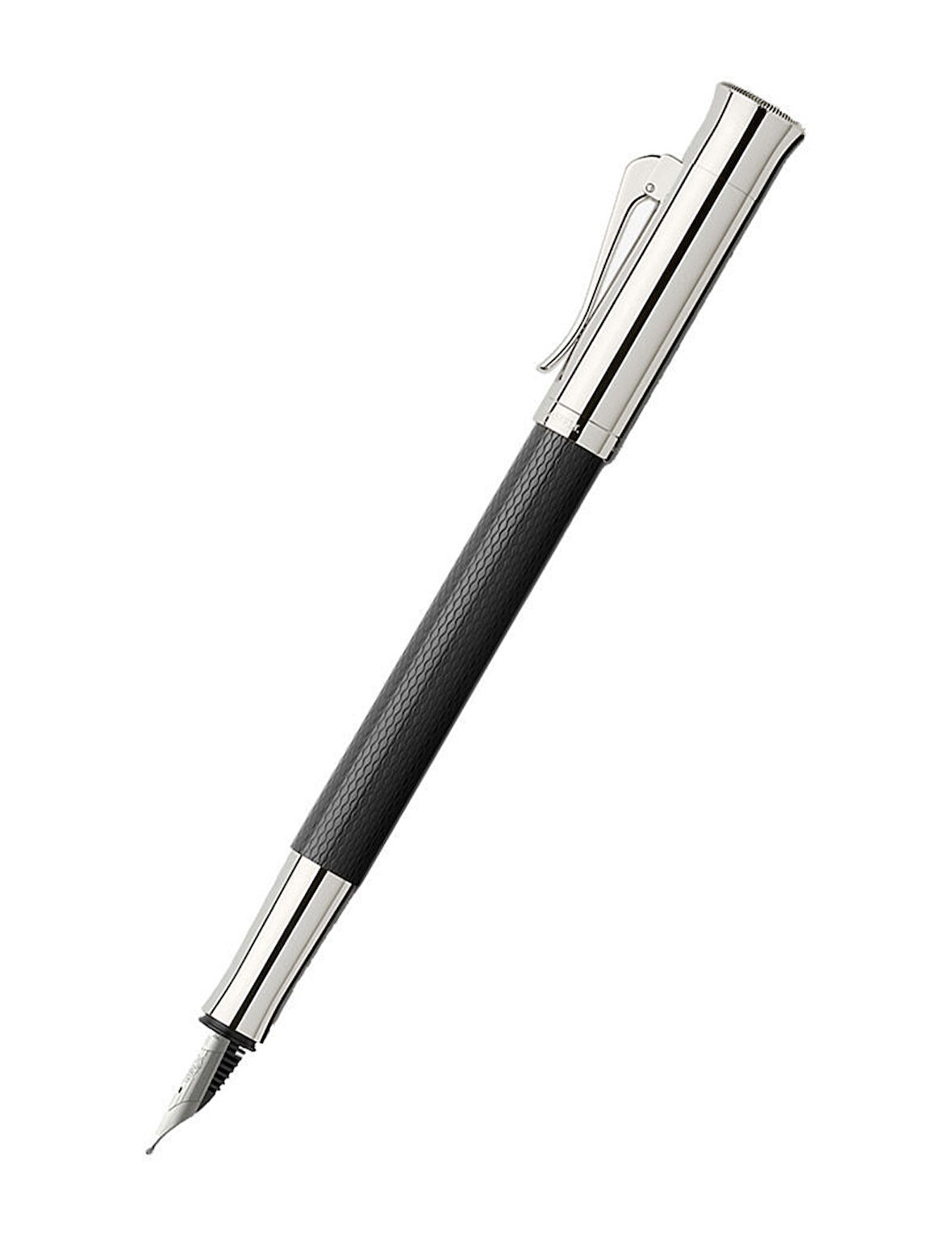 Graf Von Faber-castell Guilloche Black Dolma Kalem 146540