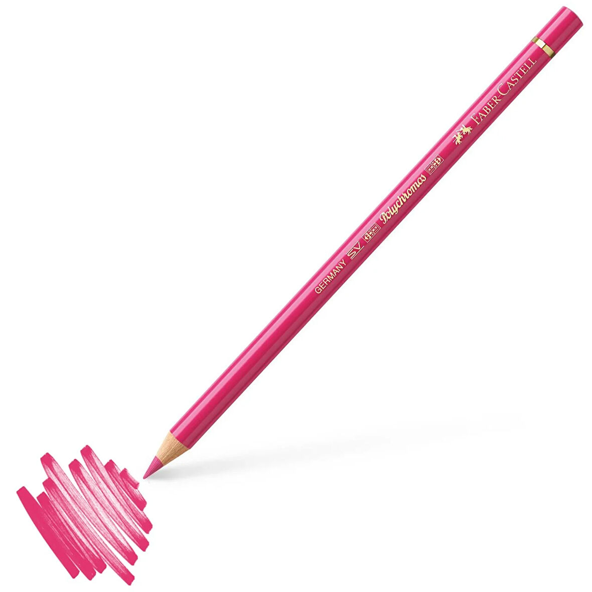 Faber Castell Polychromos Kuru Boya Kalemi  Gül Kırmızı / 124