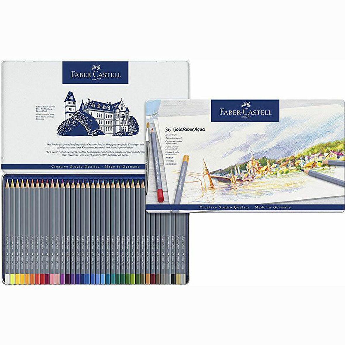 Faber Castell Goldfaber Aqua Boya Kalemi 36lı