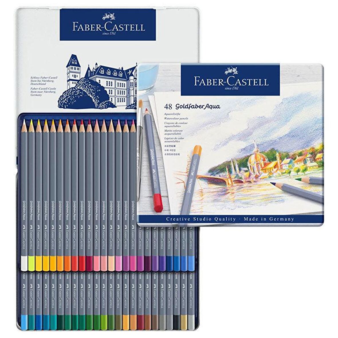 Faber Castell Goldfaber Aqua Boya Kalemi 48 ' Li