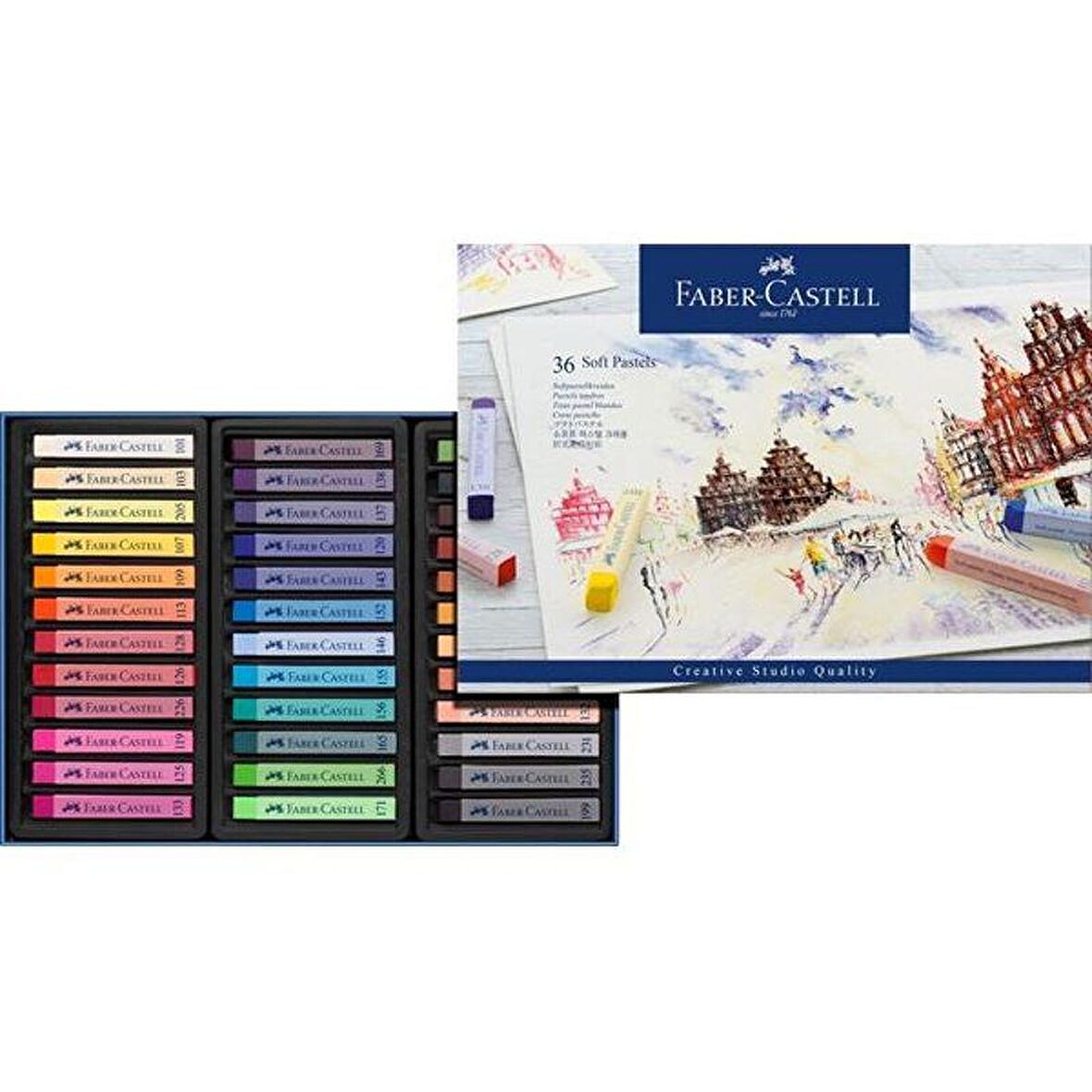 Faber-Castell Creative Toz Pastel Boya 36 Renk 128336