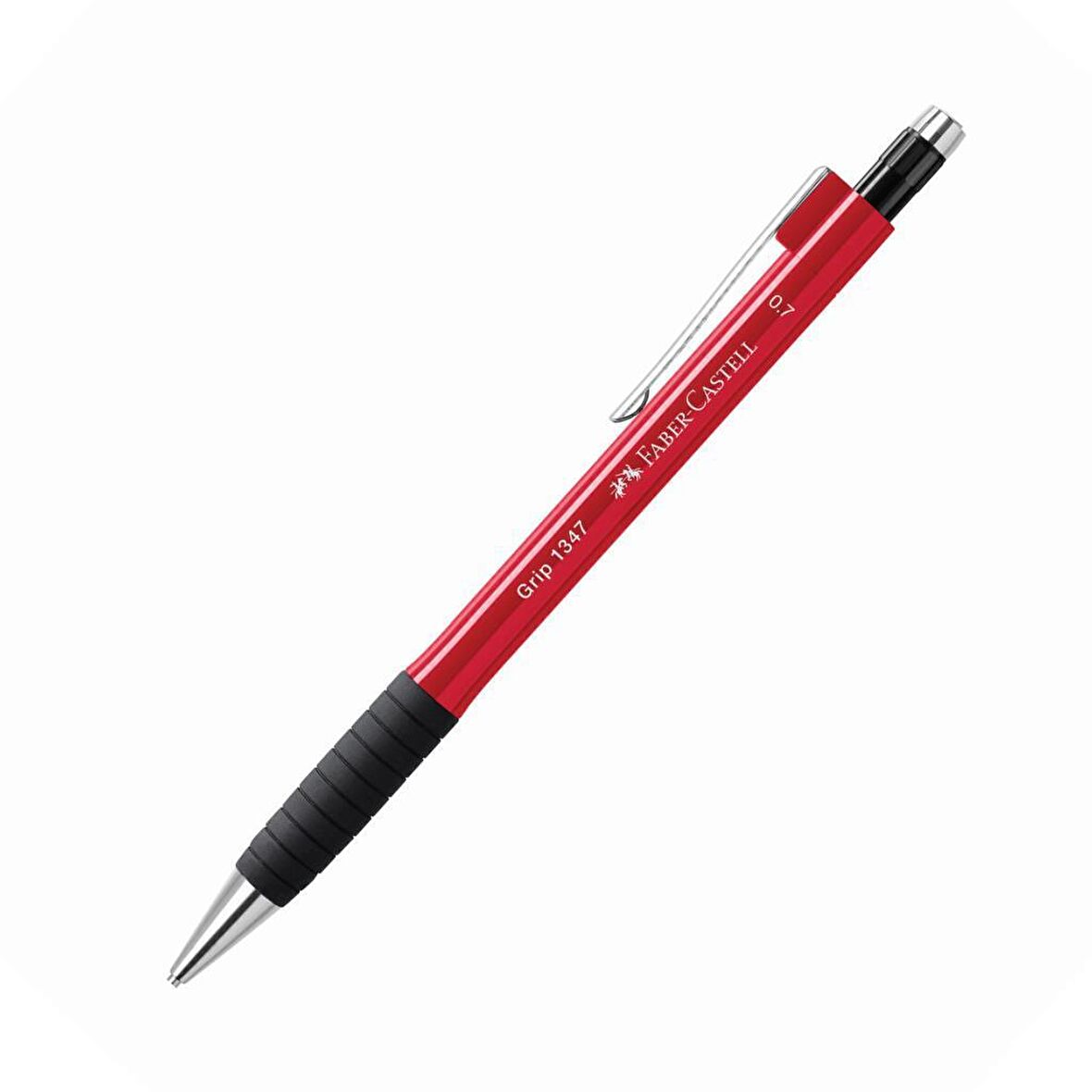 Faber-Castell ( 2022 ) Grip 1347 Versatil Kalem 0.7 Mm Kırmızı