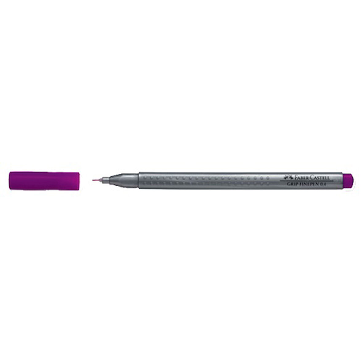 Faber Castell Renkli Kalem Grip Finepen 0,4 Mor 6378 - 2 adet