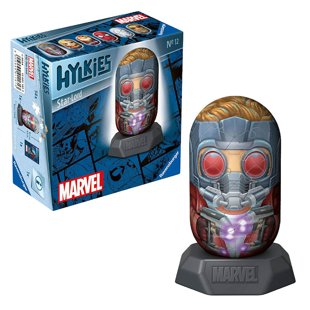 Ravensburger Hylkies Marvel 54 Parça Puzzle Star Lord 011613