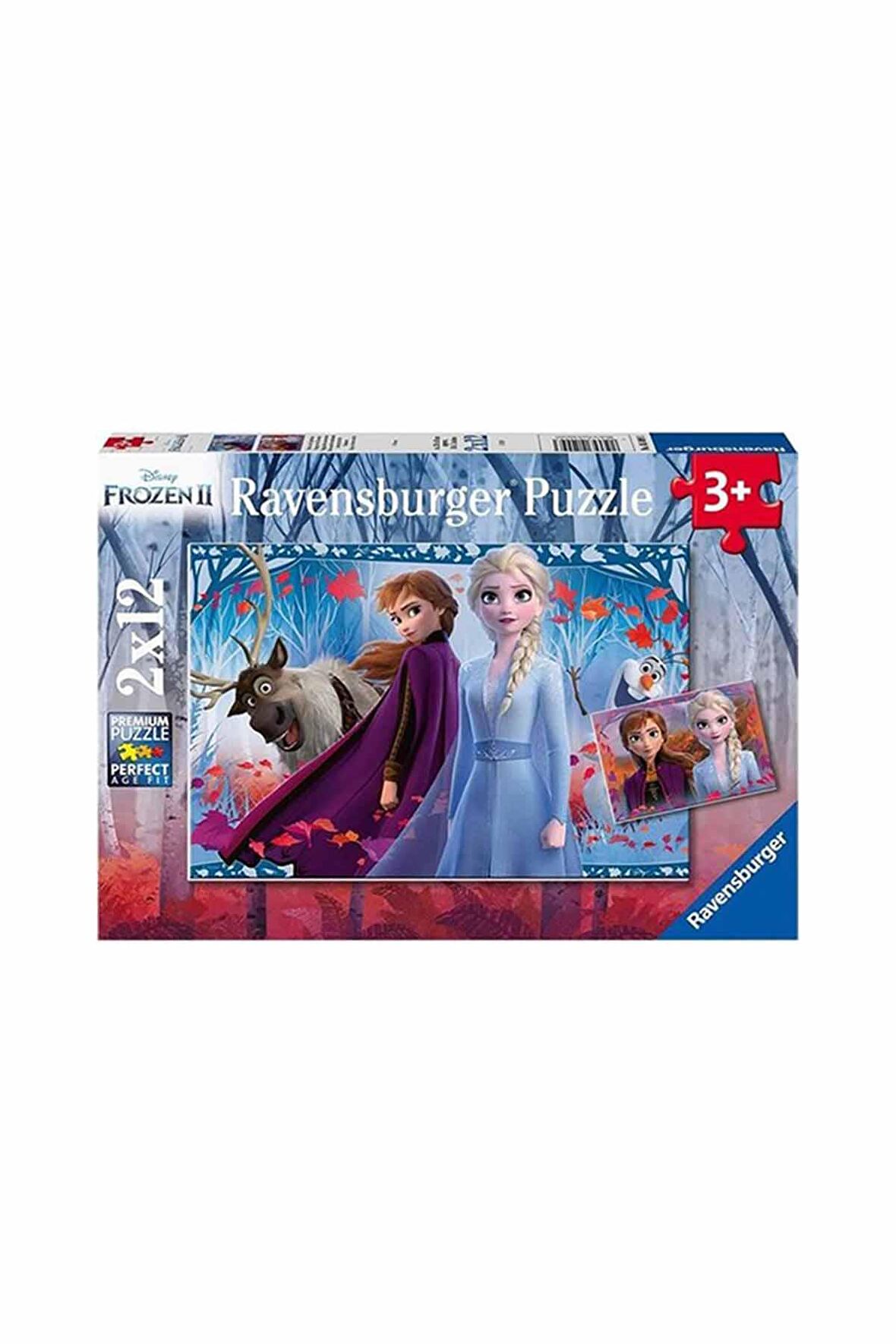 Ravensburger Fantastik 2x12 Parça Çocuk Puzzle