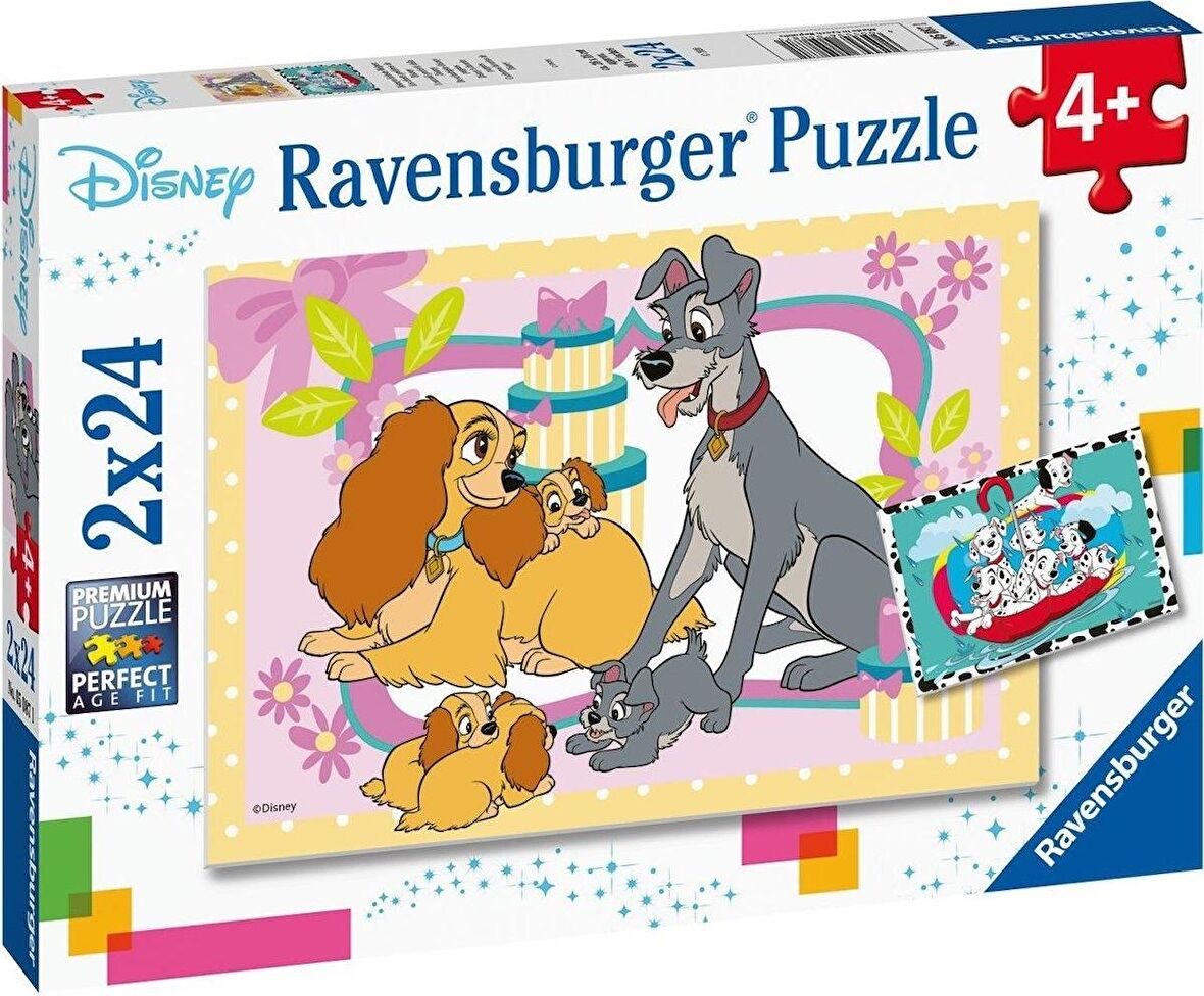 Ravensburger Fantastik 2x24 Parça Çocuk Puzzle