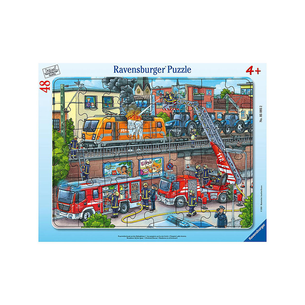 Ravensburger Puzzle 48 Parça İtfaiye 50932