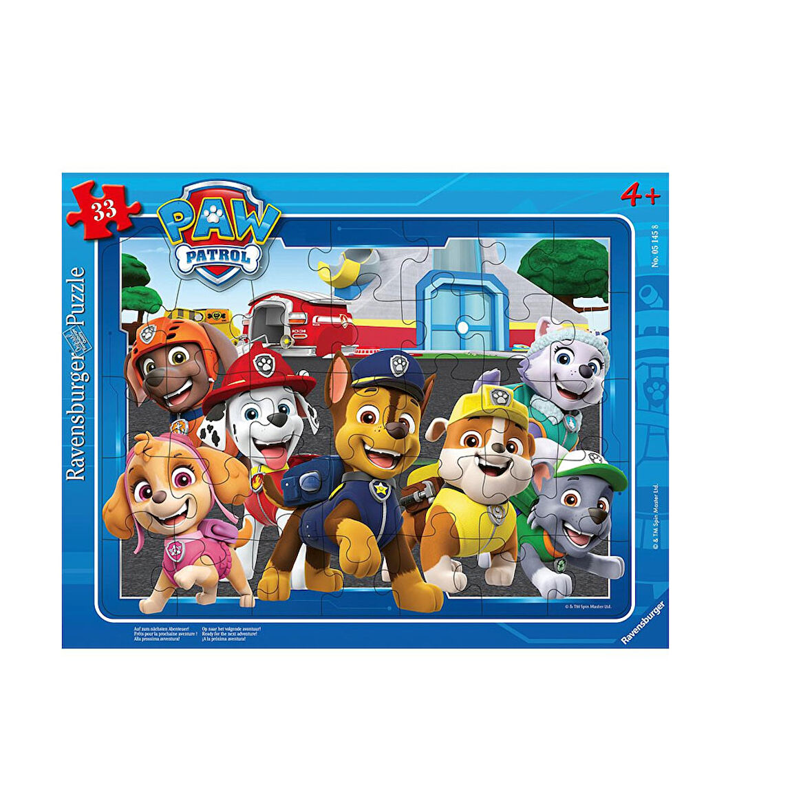 Ravensburger Puzzle 33 Parça Paw Patrol 51458