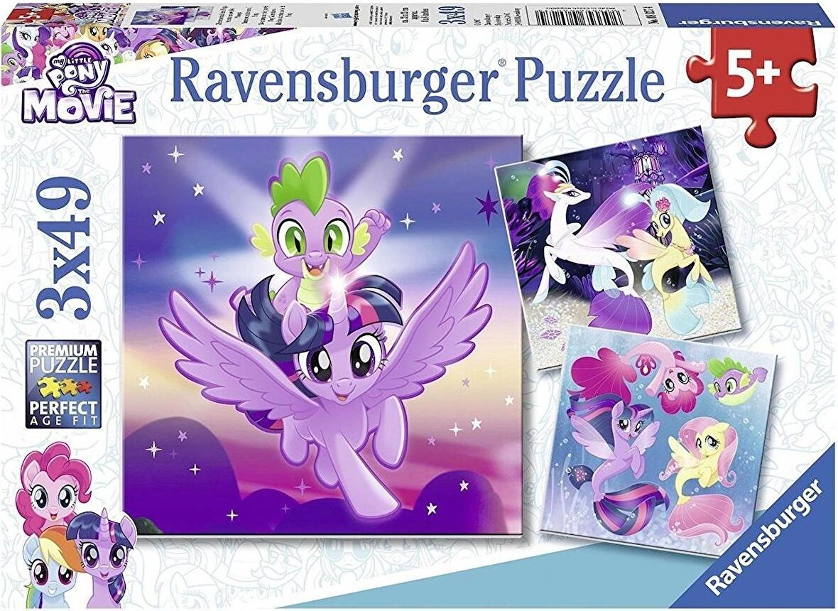 Ravensburger Yaşam 3x49 Parça Çocuk Puzzle