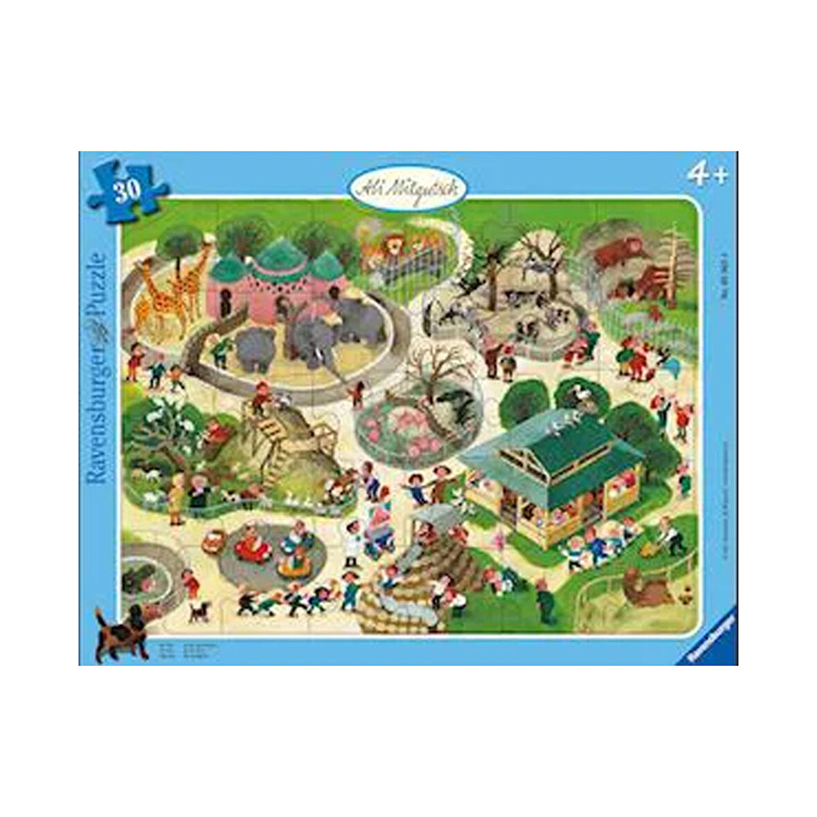 Ravensburger Ali Mitgutsch 30 Parça Büyük Çerçeve Puzzle