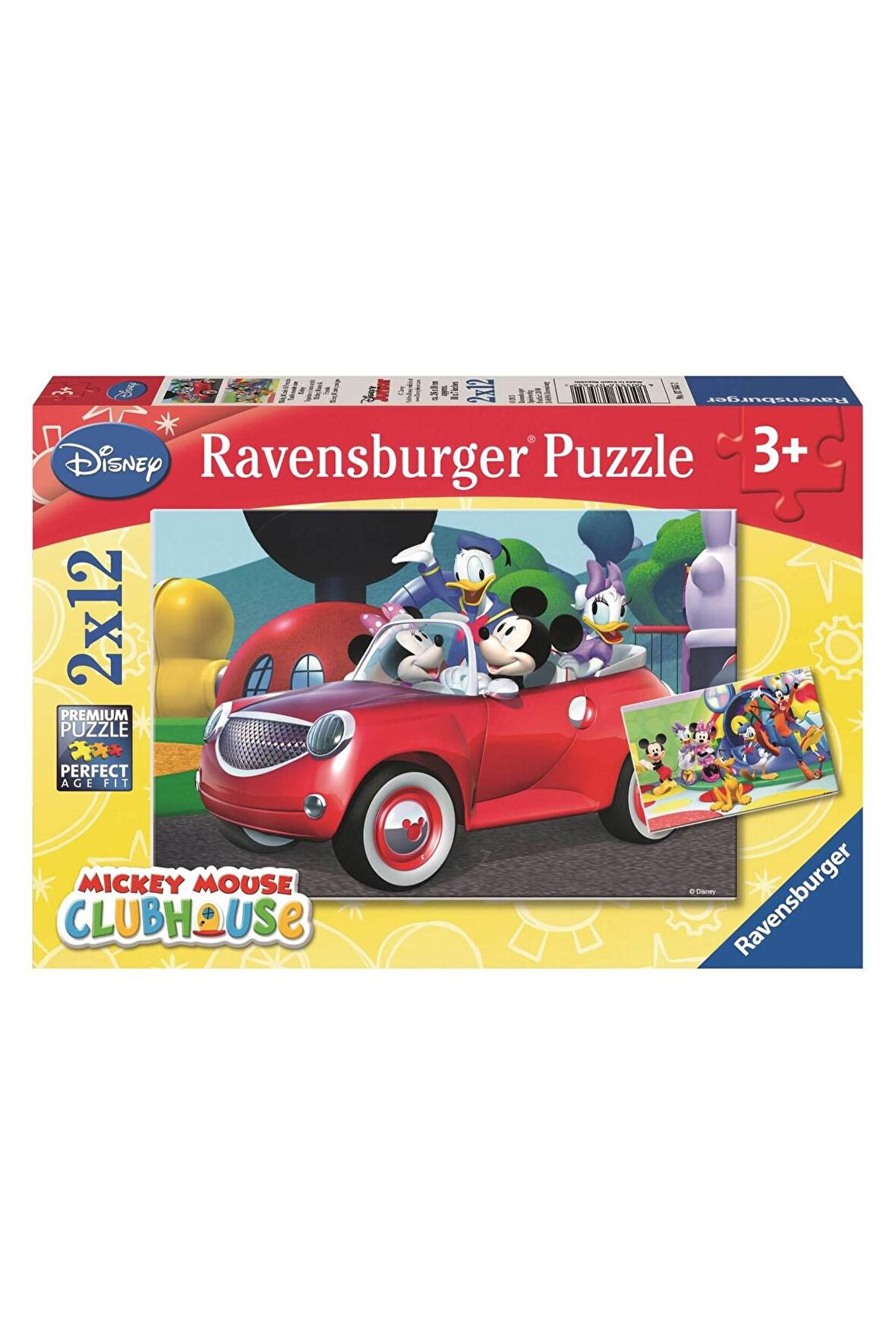 Ravensburger Fantastik 2x12 Parça Çocuk Puzzle