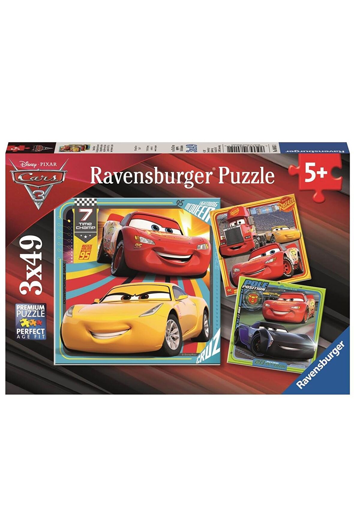 Ravensburger Yaşam 3x49 Parça Çocuk Puzzle