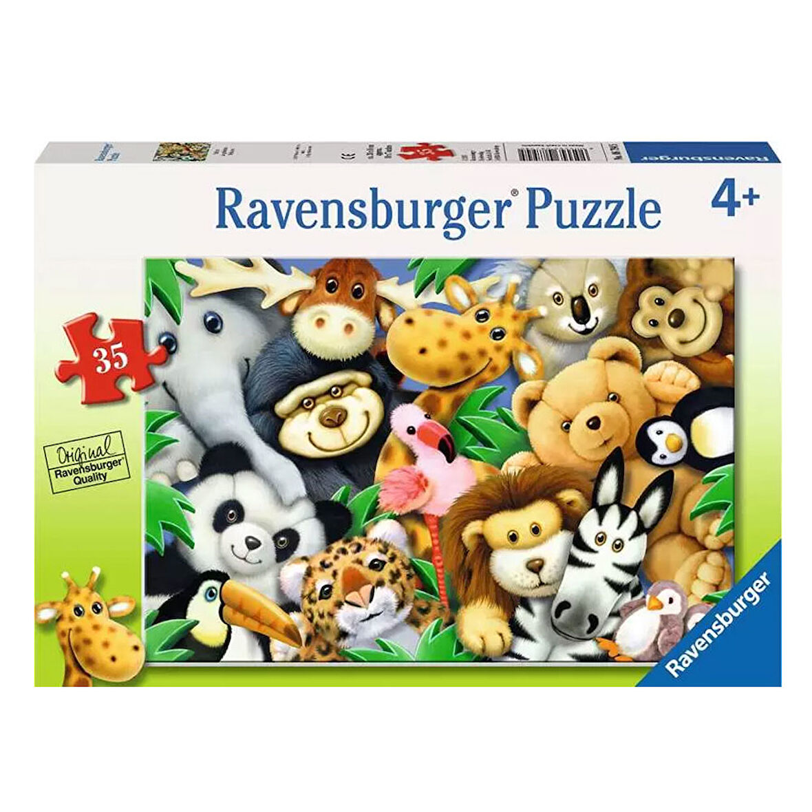 Ravensburger 35 Parça Puzzle Peluşlar 87945