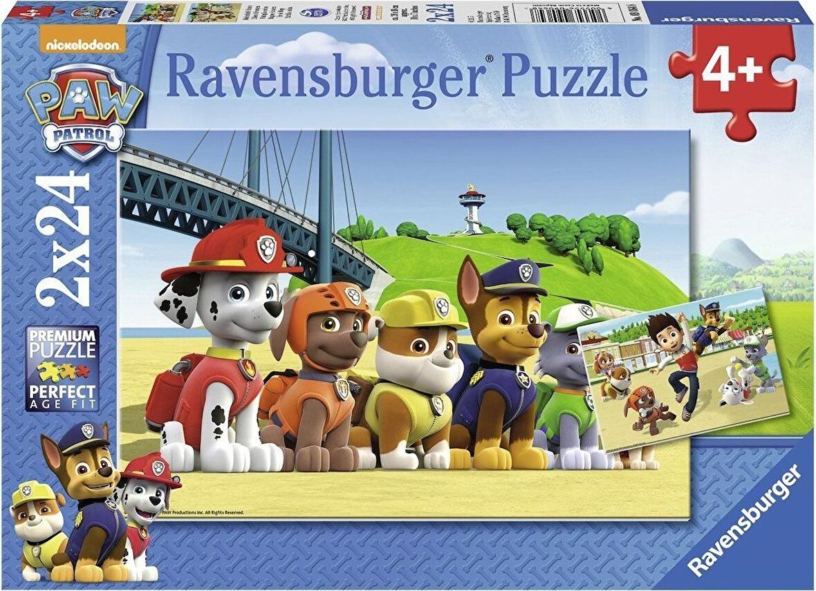 Ravensburger Fantastik 2x24 Parça Çocuk Puzzle