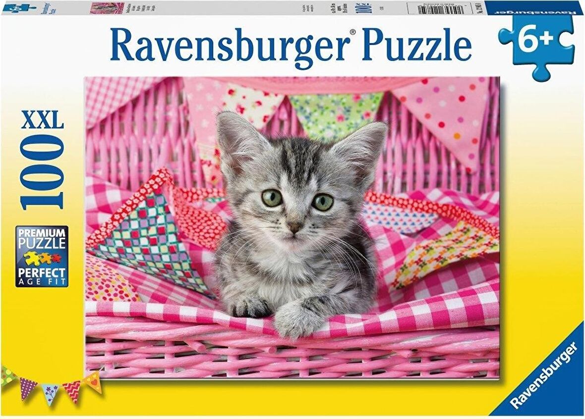 Ravensburger Hayvanlar 100 Parça Çocuk Puzzle