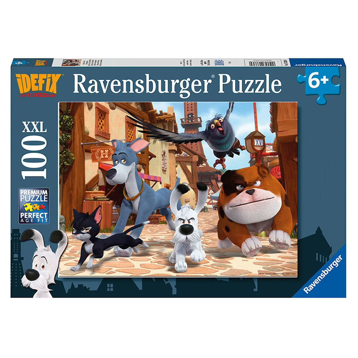 Ravensburger 100 Parça Puzzle Idefix 133369
