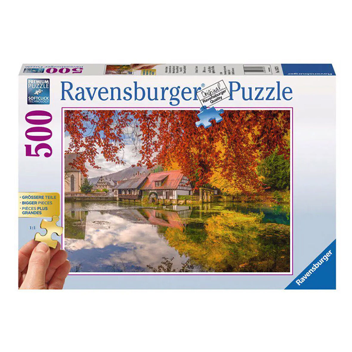 Ravensburger Değirmen 500 Parçalı Puzzle 136728