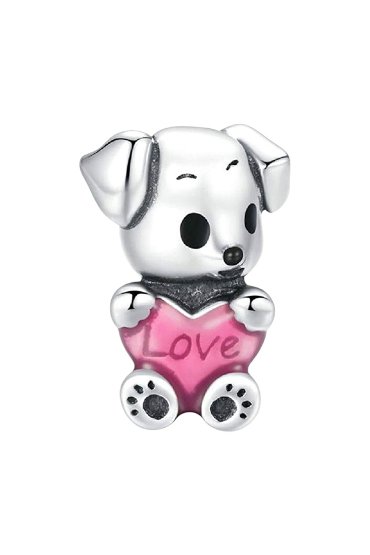 Aşık Köpekcik Charm | 925 Ayar Gümüş