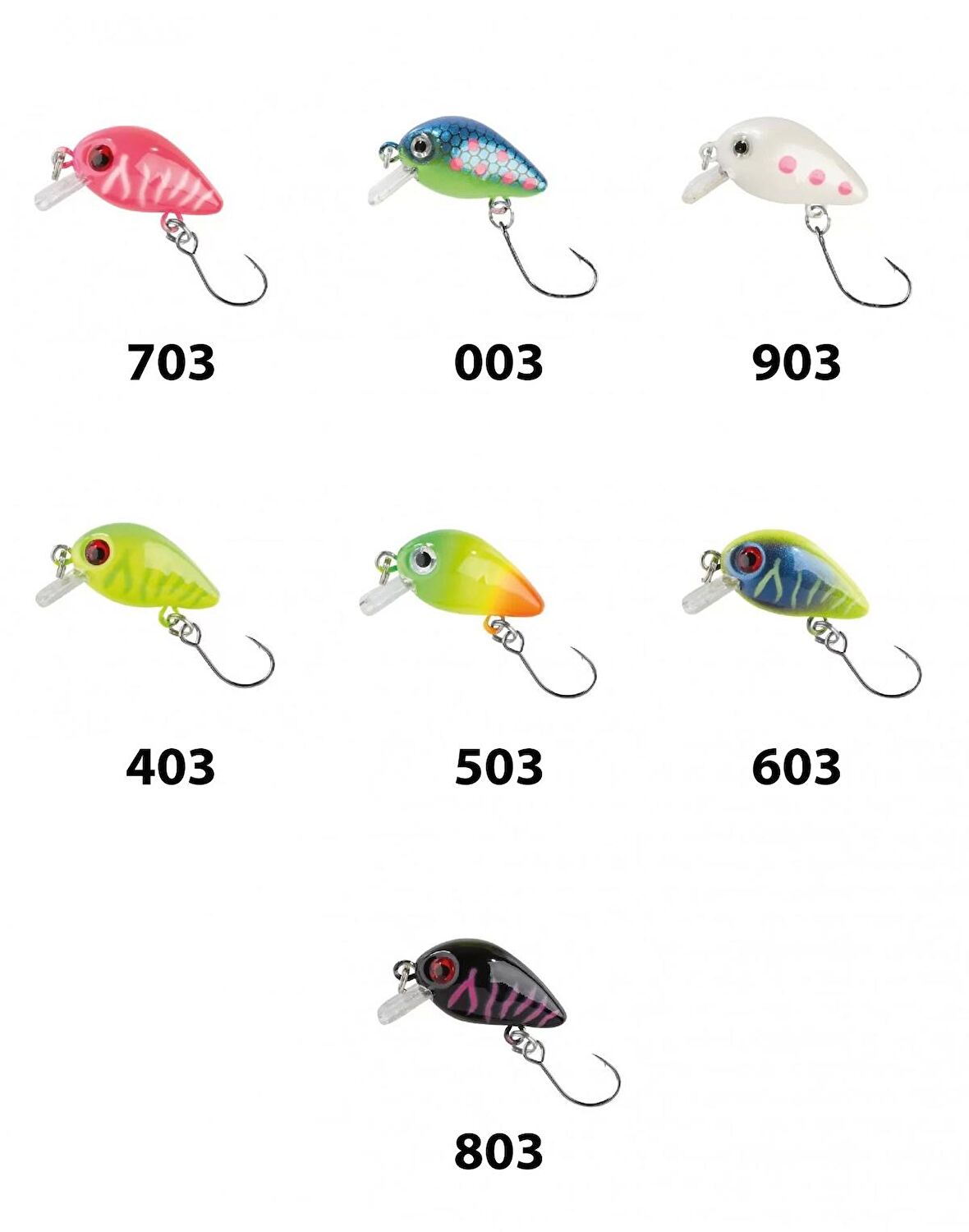 Balzer 16023 Trout Wobbler UV Active 3cm Maket Balık Suni Yem 403