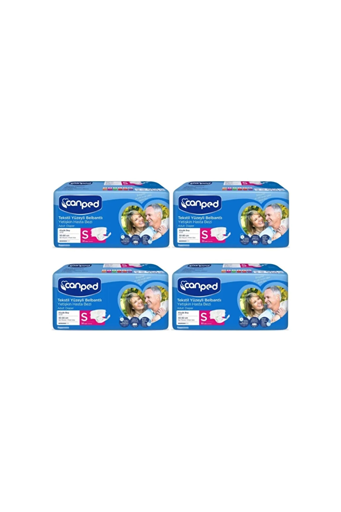 Hasta Bezi Belbantlı Small 4*30 Lu Paket