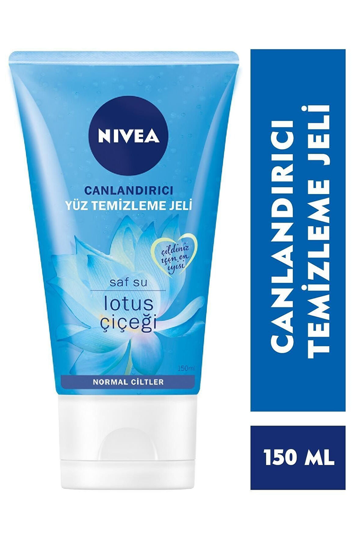 Nivea Canlandırıcı Yüz Temizleme Jeli Normal Ciltler Lotus Çiçeği 150 ml