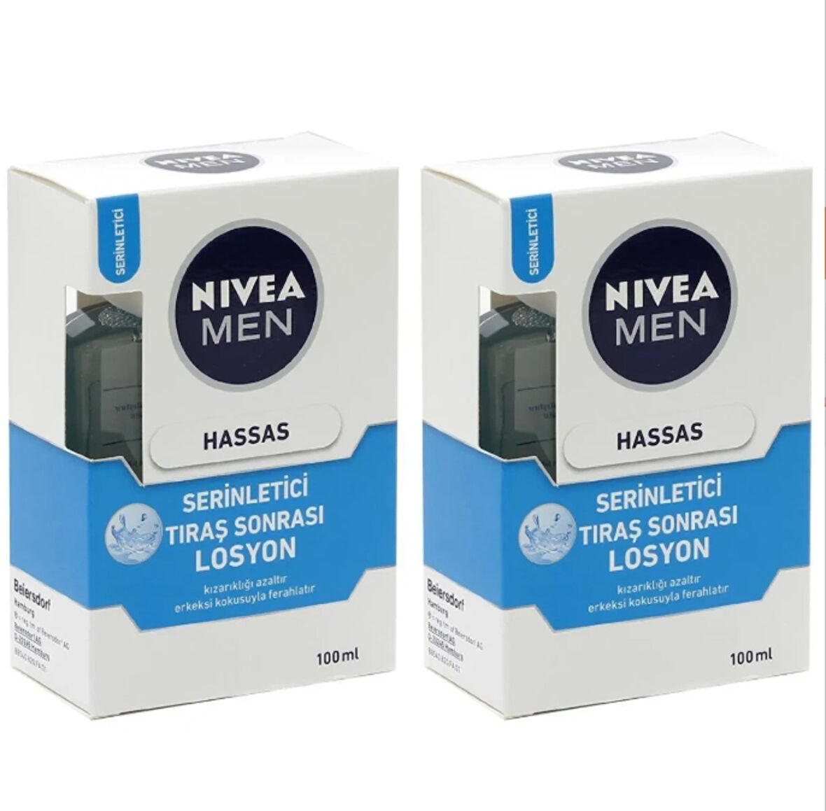 Nivea Men Hassas Serinletici 100 ml 2 Adet Tıraş Sonrası Balsam