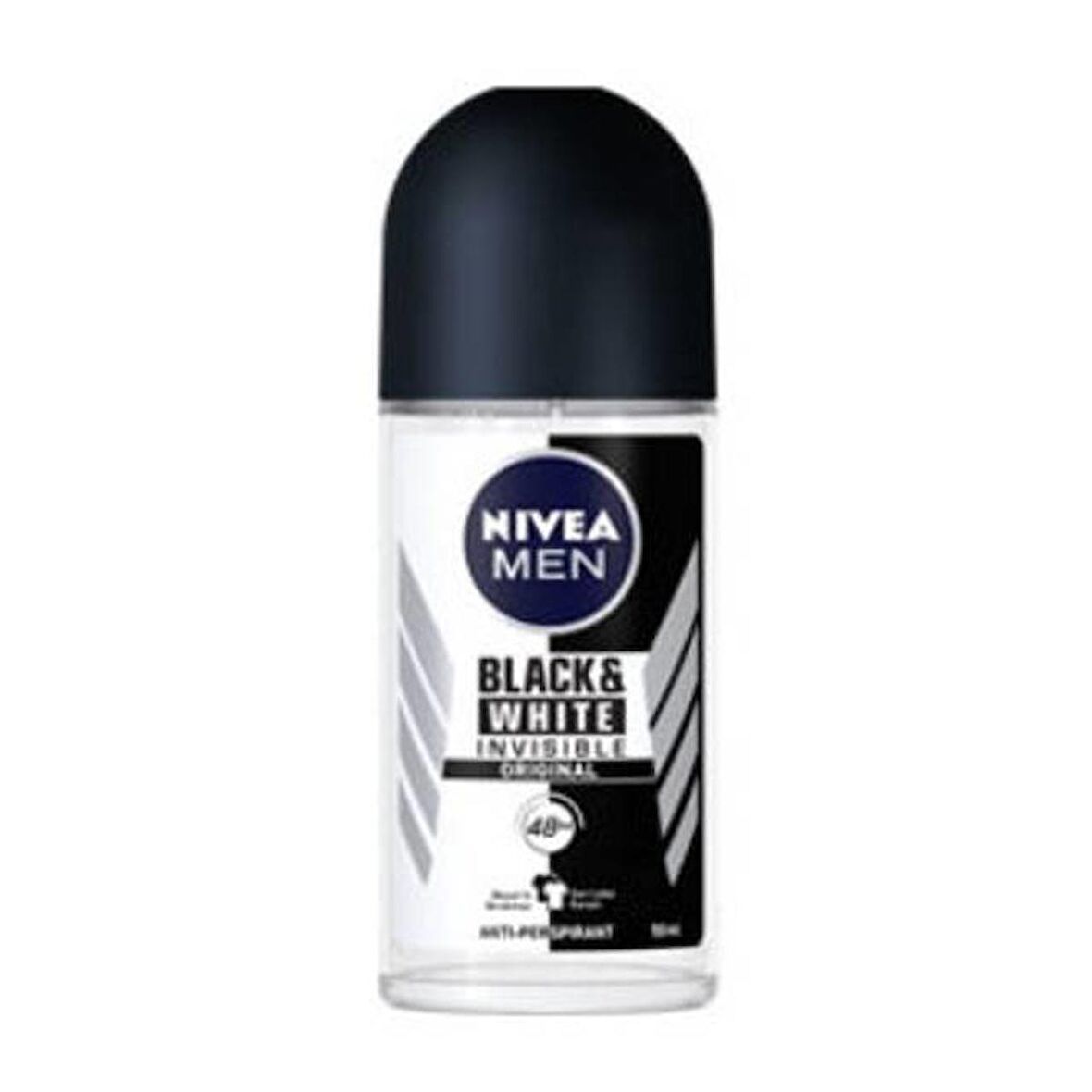 Nivea Deodorant Roll-On Invisible Black&White Power Erkek 50 Ml