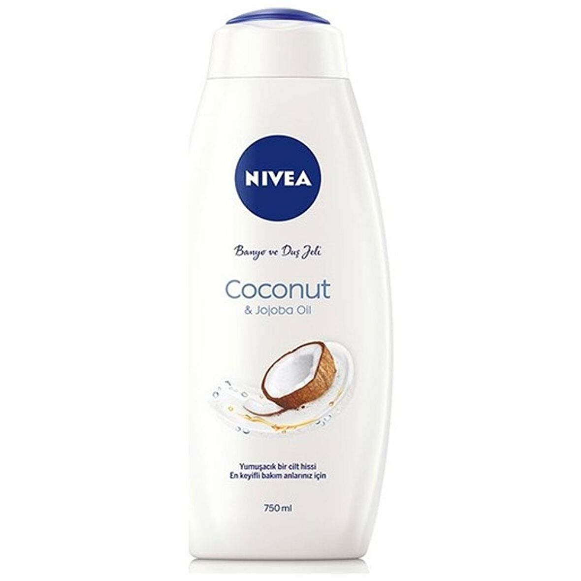 Nivea Hindistan Cevizi Aromalı Nemlendirici Tüm Ciltler İçin Kalıcı Kokulu Duş Jeli 750 ml