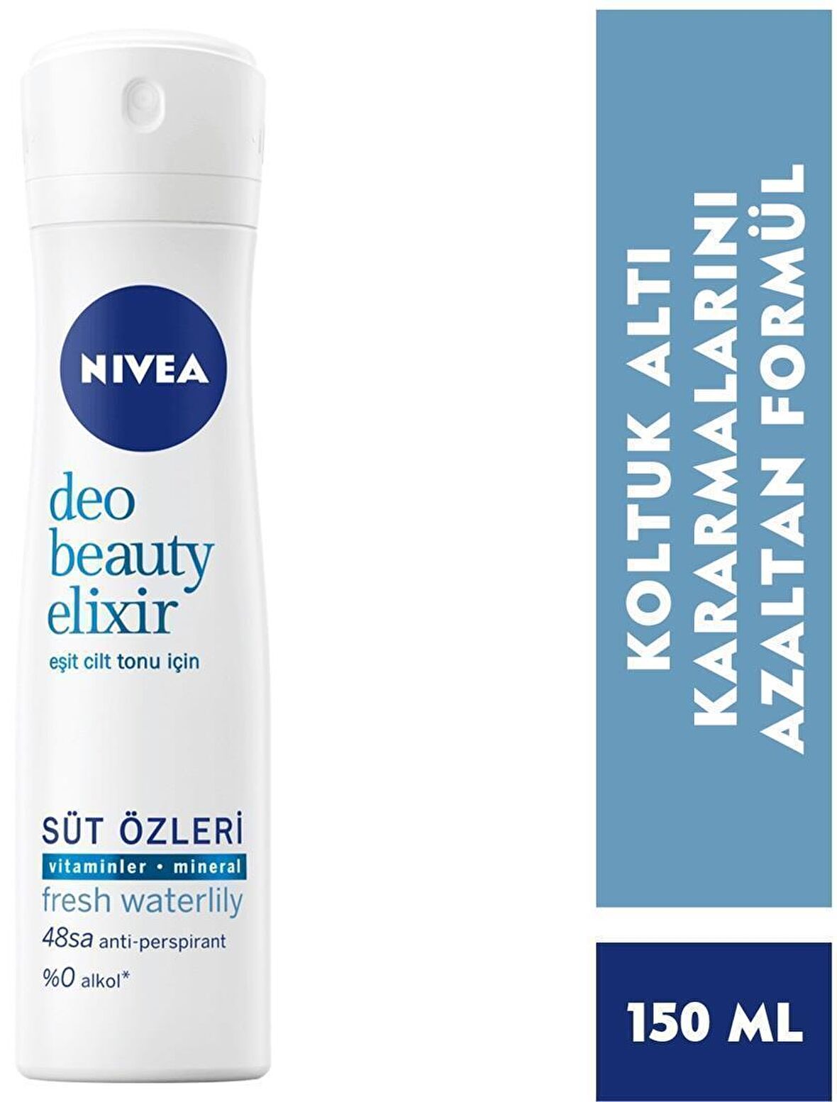 Nivea Fresh Waterlily Antiperspirant Kadın Sprey Deodorant 150 ml