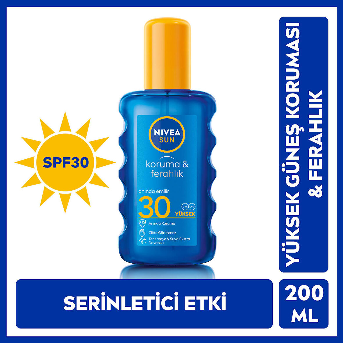 Nivea Sun Koruma & Ferahlık Sprey Spf30 200 Ml