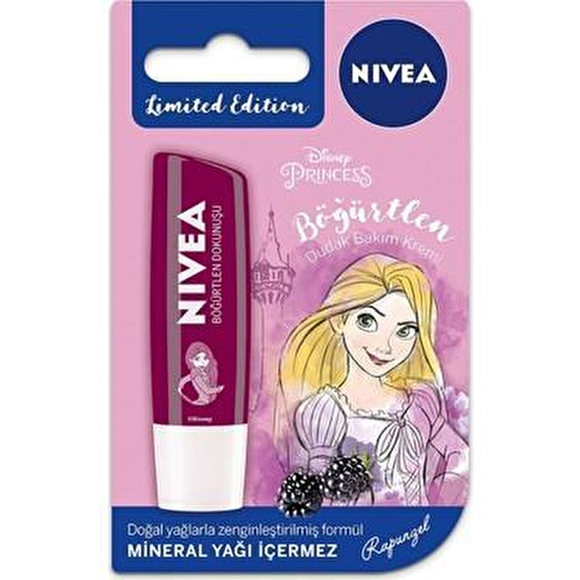  Nivea Böğürtlen Aromalı Dudak Bakım Kremi 4.8 gr