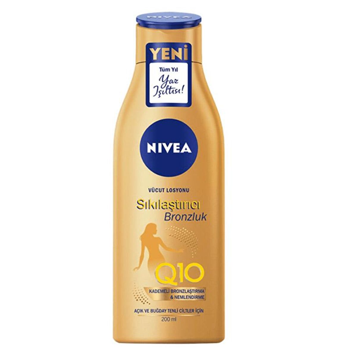 Nivea Body Q10 Sıkılaştırıcı + Bronzluk Losyon 200 Ml