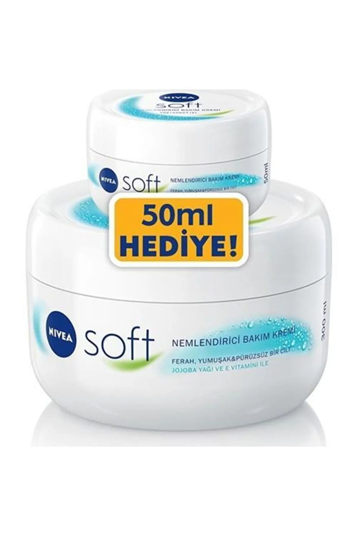 Soft Nemlendirici Bakım Kremi 300 Ml + 50 Ml Hediye