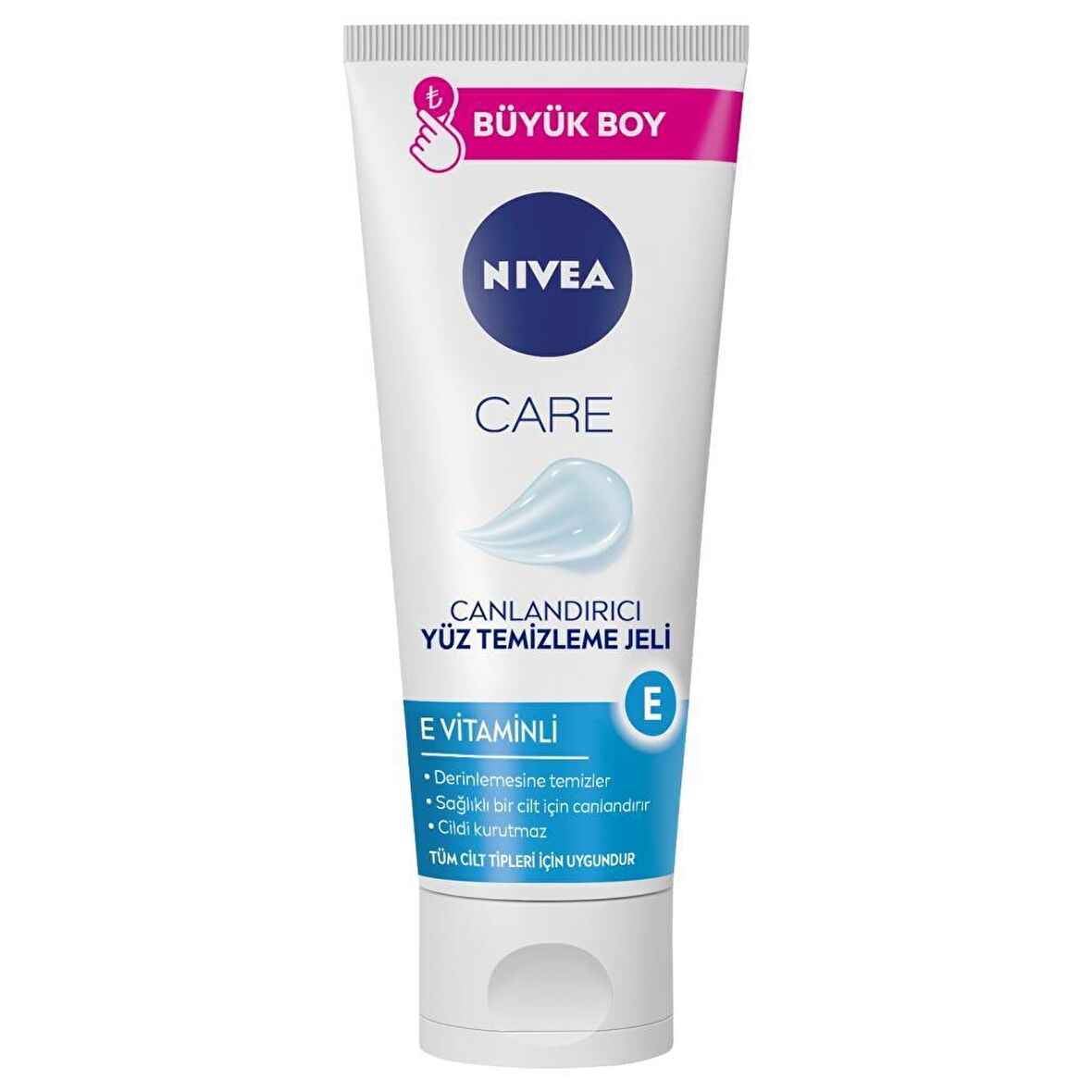 Nivea Tüm Ciltler için Temizleyici E Vitaminli Yüz Temizleme Jeli 225 ml 