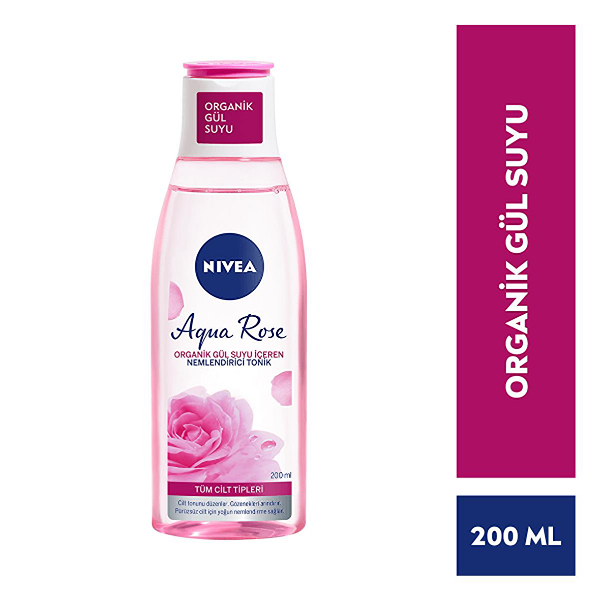 NİVEA TONİK AQUA ROSE NEMLENDİRİCİ 200ML