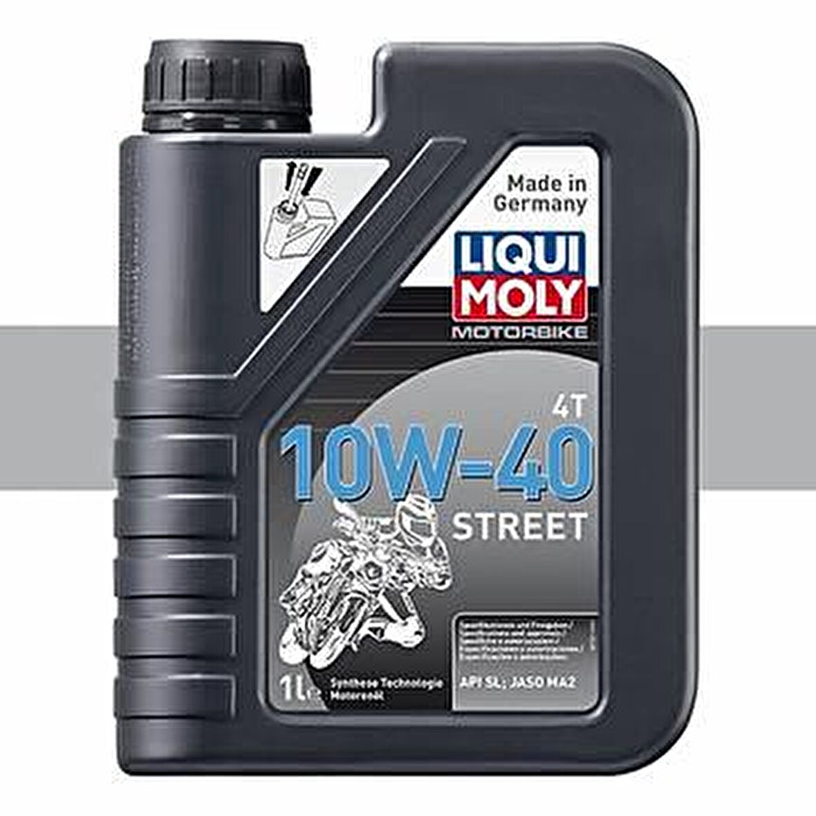 Liqui Moly 4T Street 10W-40 Sentetik Motosiklet Yağı 1 lt 