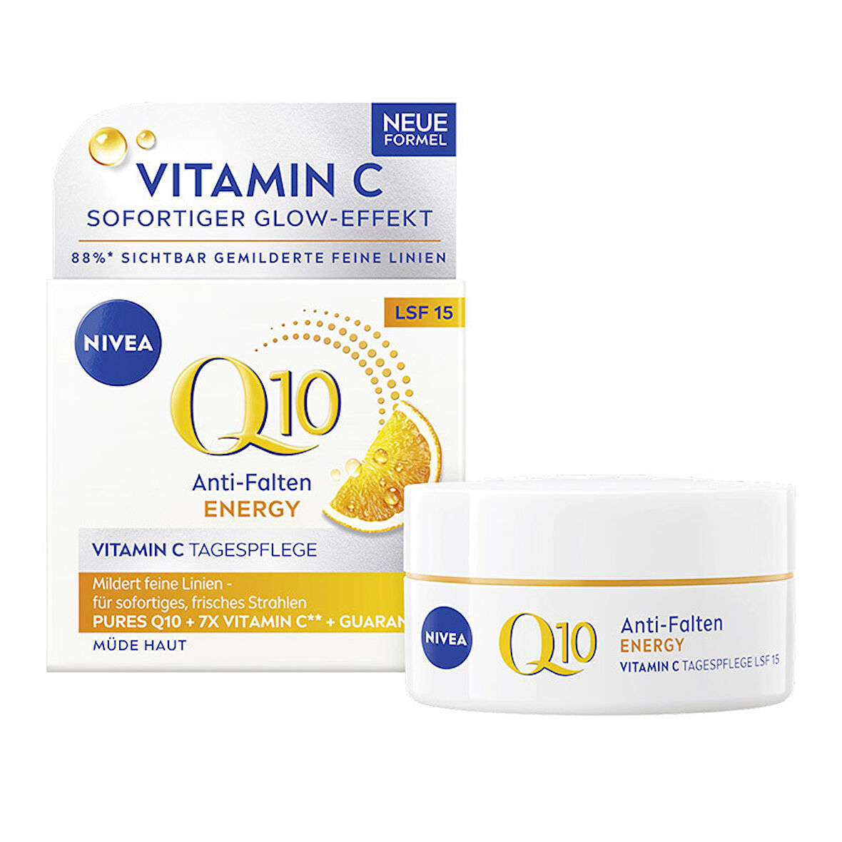 Nivea Q10 Energy Aydınlatıcı Gündüz Bakım Kremi 50 ml