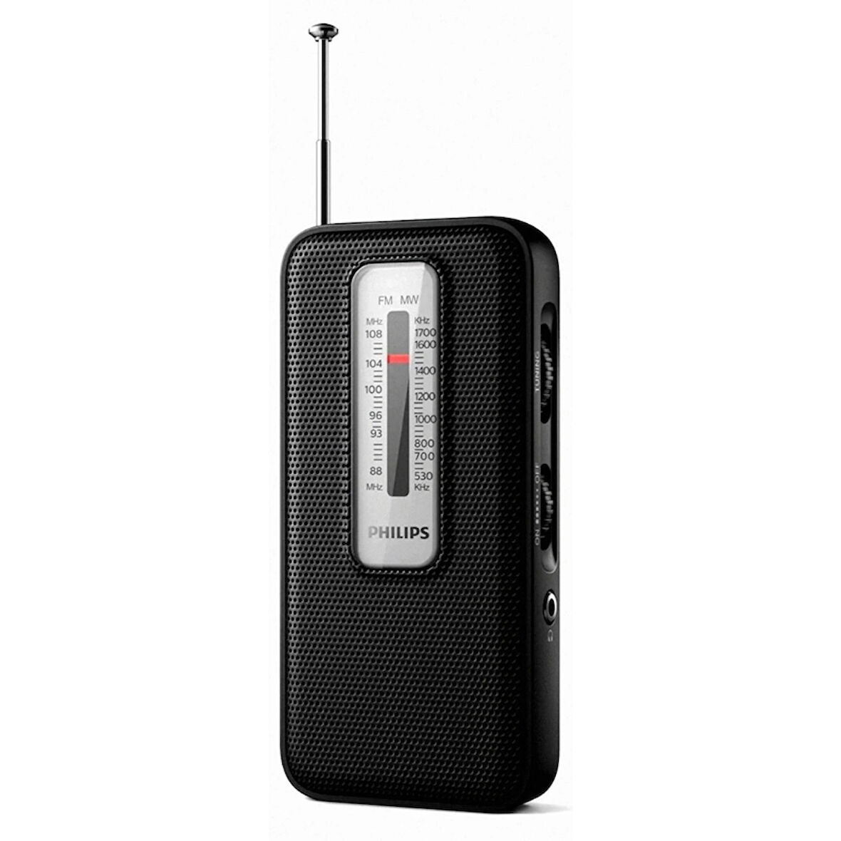 TAR1506 Retro Taşınabilir Cep,El Radyo FM/MW Siyah (3,5mm jack,Pilli ) (Ramwhite Garantili)