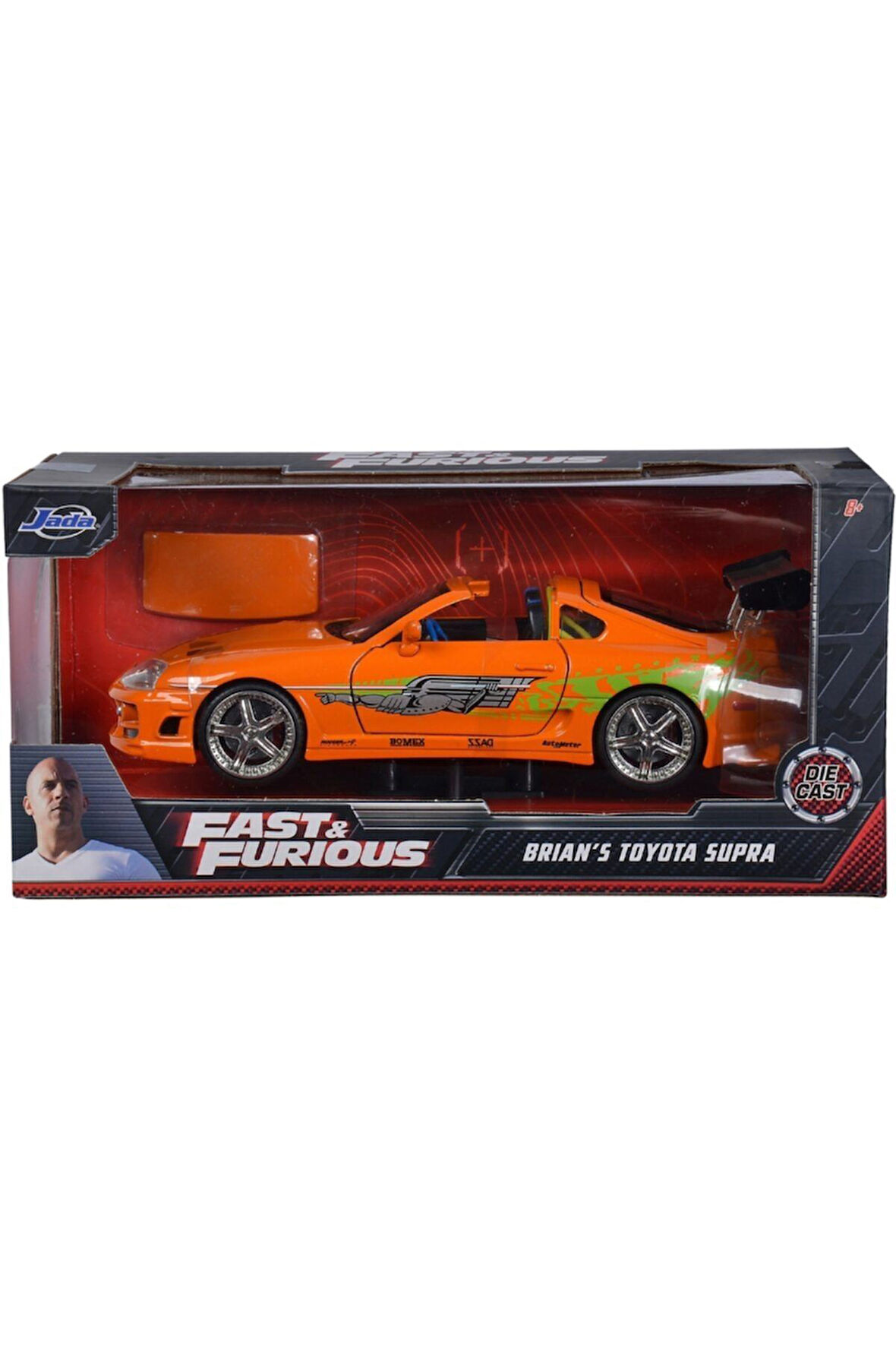 1:24 Hızlı Ve Öfkeli Arabalar Brian's 1995 Toyota Supra