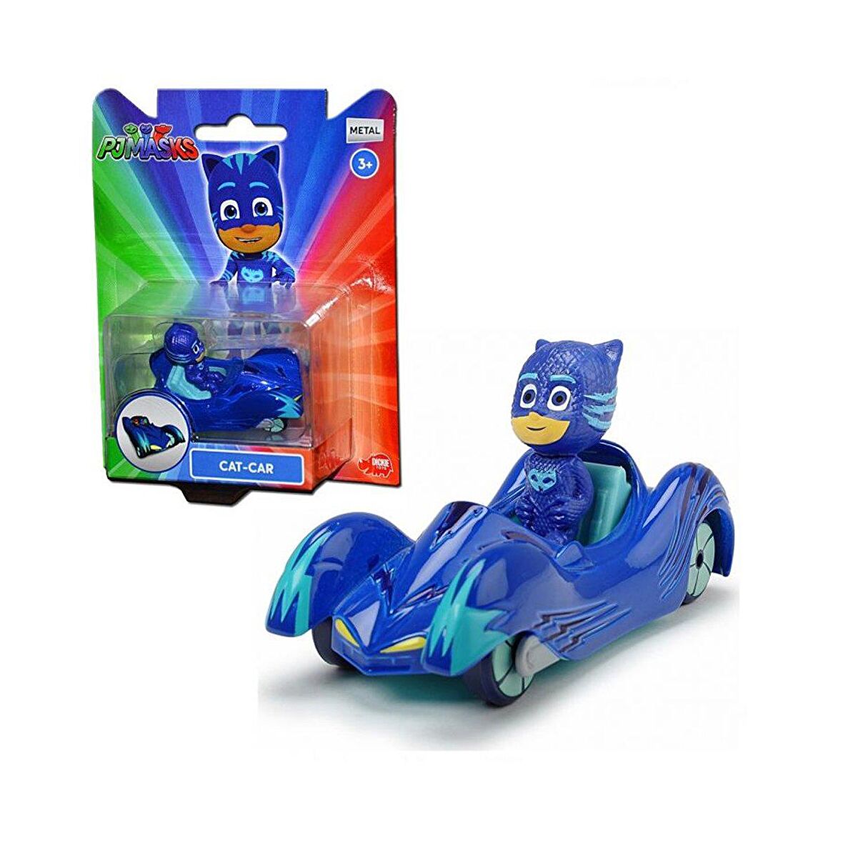 Lisanslı Dickie Pj Masks Figür Araçlı Cat