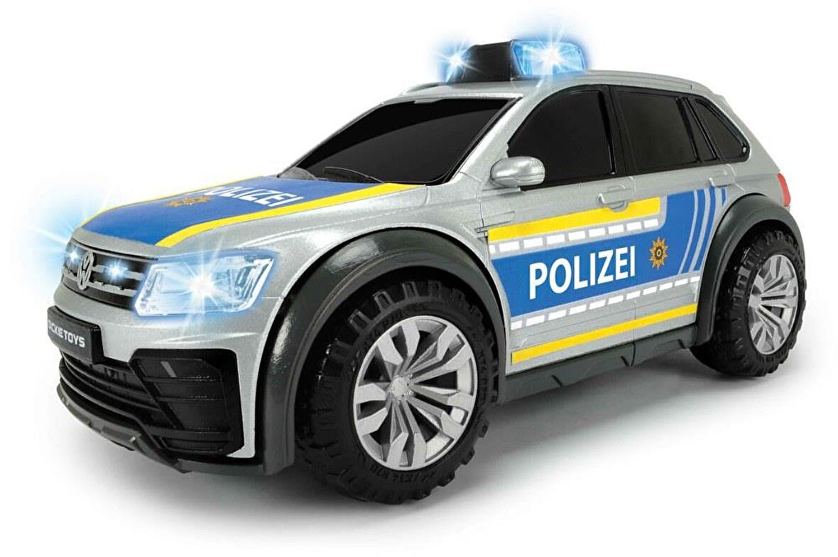 Simba Dickie  Vw Tiguan R-Line 25 Cm 1:18 203714013038 Işıklı ve Sesli VW Tiguan R-Line Polis Araba)